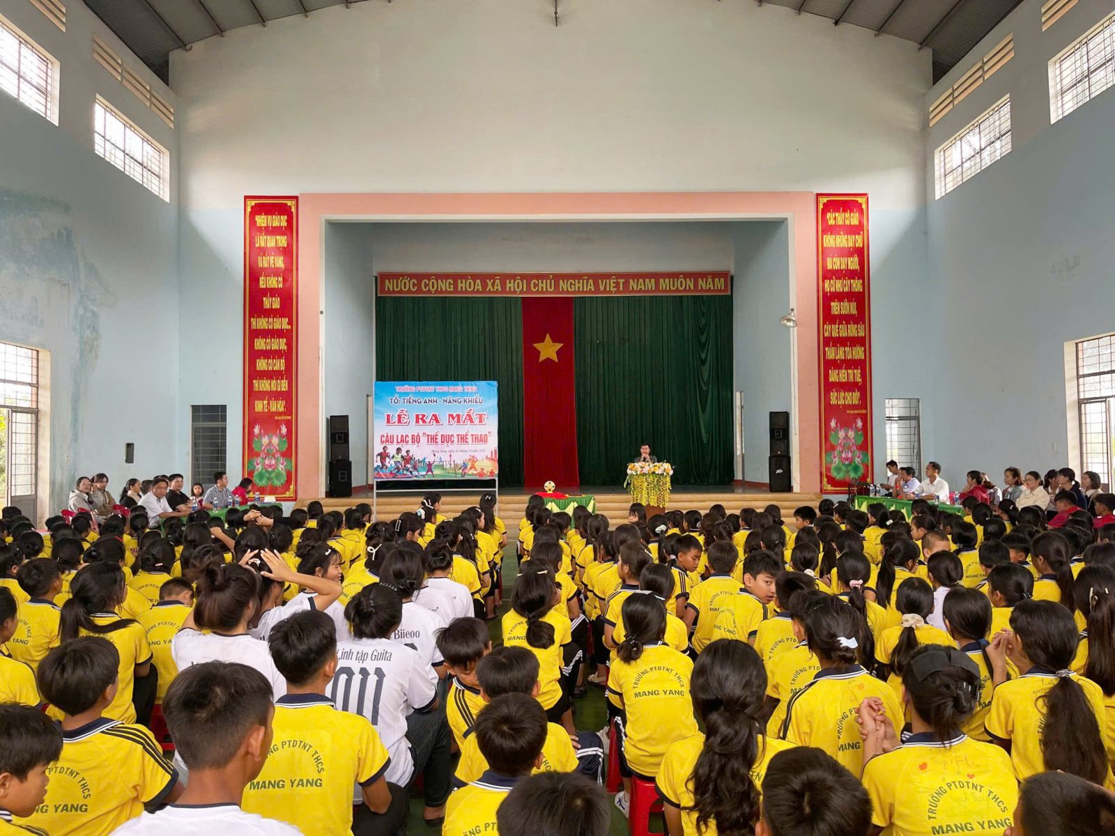 LỄ RA MẮT CÂU LẠC BỘ THỂ DỤC THỂ THAO – KHỞI ĐỘNG HÀNH TRÌNH “KHỎE ĐỂ HỌC TẬP – RÈN LUYỆN ĐỂ TRƯỞNG …